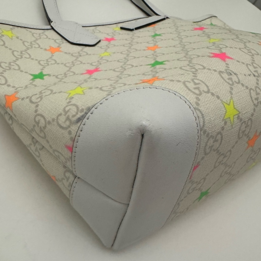 Gucci Star Pattern Tote Bag with pouch - Picture 5 of 12